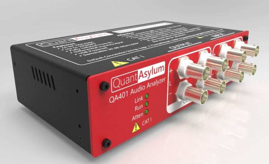 Using the QuantAsylum QA401 for accurate Audio Measurements