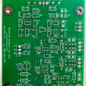 Stereo Balanced Line Stage PCB